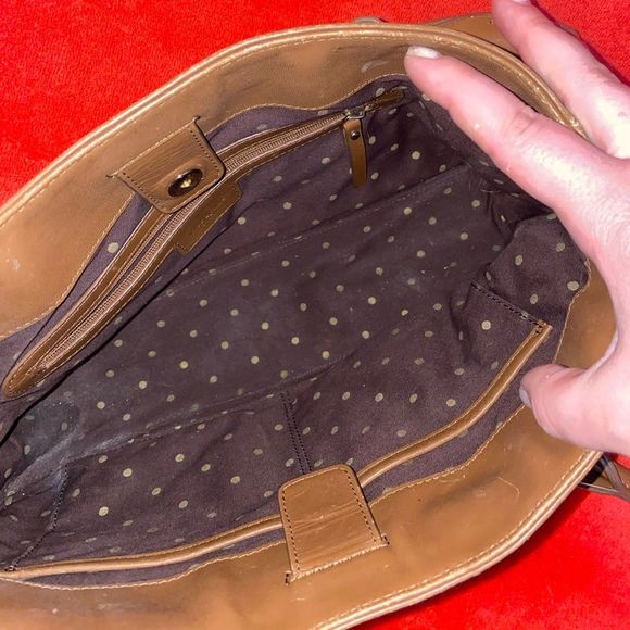90’s retro Kate Spade Retro Brown Handbag - Picture 8 of 10